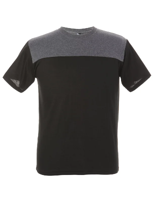 New Design Reworked Contrast Bib T-Shirt - S