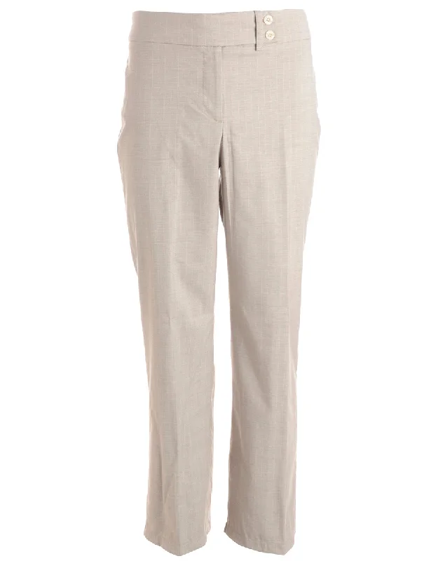 Cozy Vibes Reworked Cropped Dana Tapered Trousers - W33