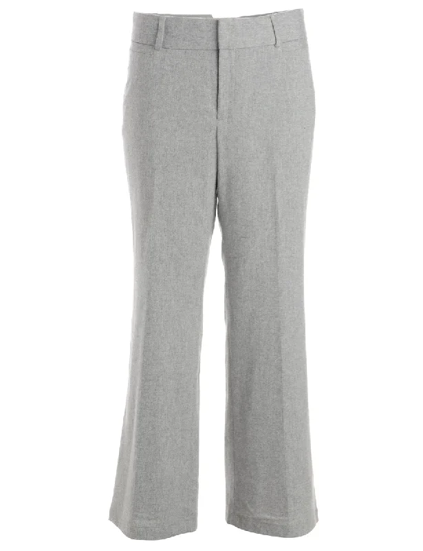 Cozy Dress Reworked Cropped Dana Tapered Trousers - W33