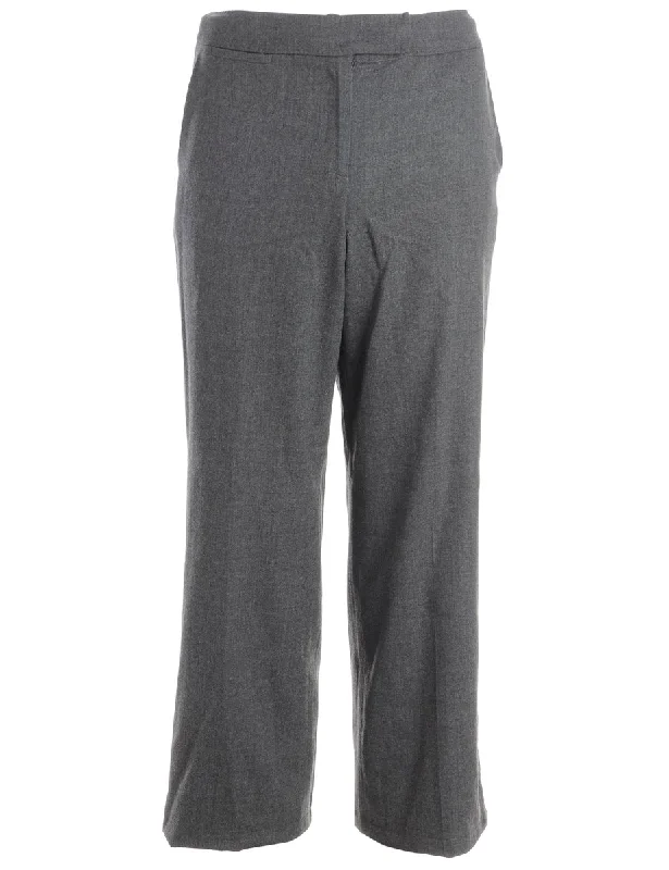 Warm Comfort Reworked Cropped Dana Tapered Trousers - W31