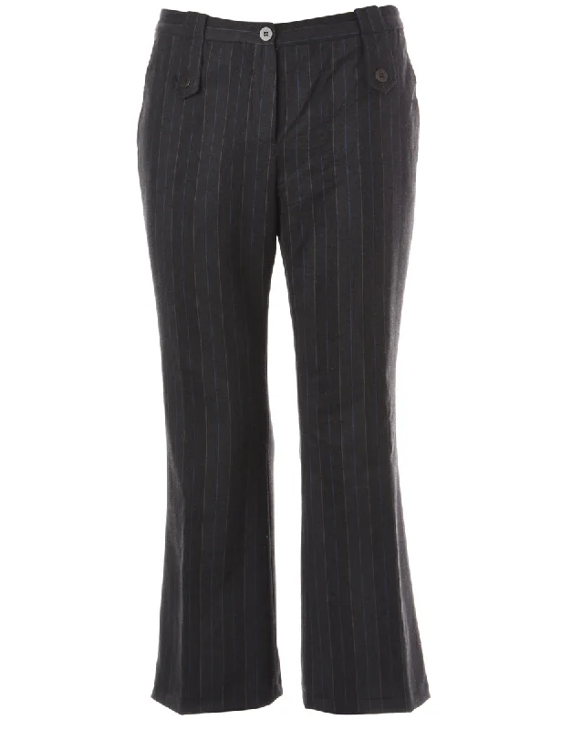 Chic Outfits Reworked Cropped Dana Tapered Trousers - W35