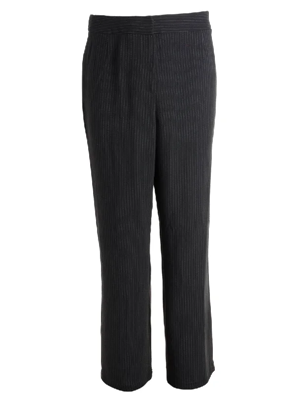 Effortless Elegance Reworked Cropped Dana Tapered Trousers - W34