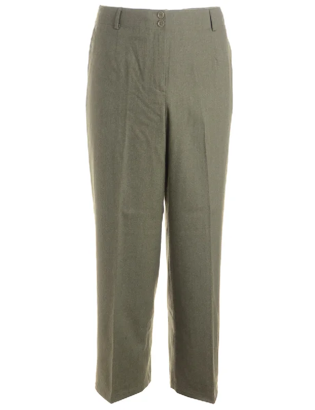Lounge Wear Reworked Cropped Dana Tapered Trousers - W31