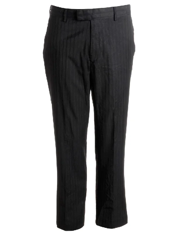 Trendy Wear Reworked Cropped Dana Tapered Trousers - W36