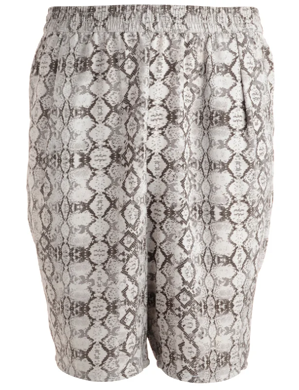 Light Fit Reworked Culotte Bermuda Shorts - W29