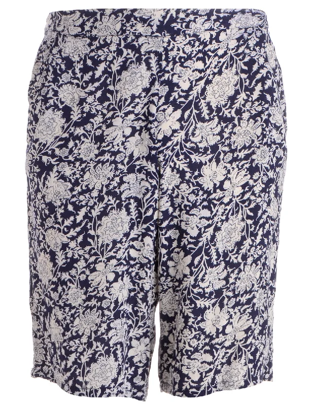 Cozy Apparel Reworked Culotte Bermuda Shorts - W27