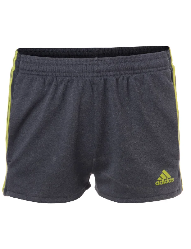 Cozy Shirts Reworked Adidas Grey Sport Shorts