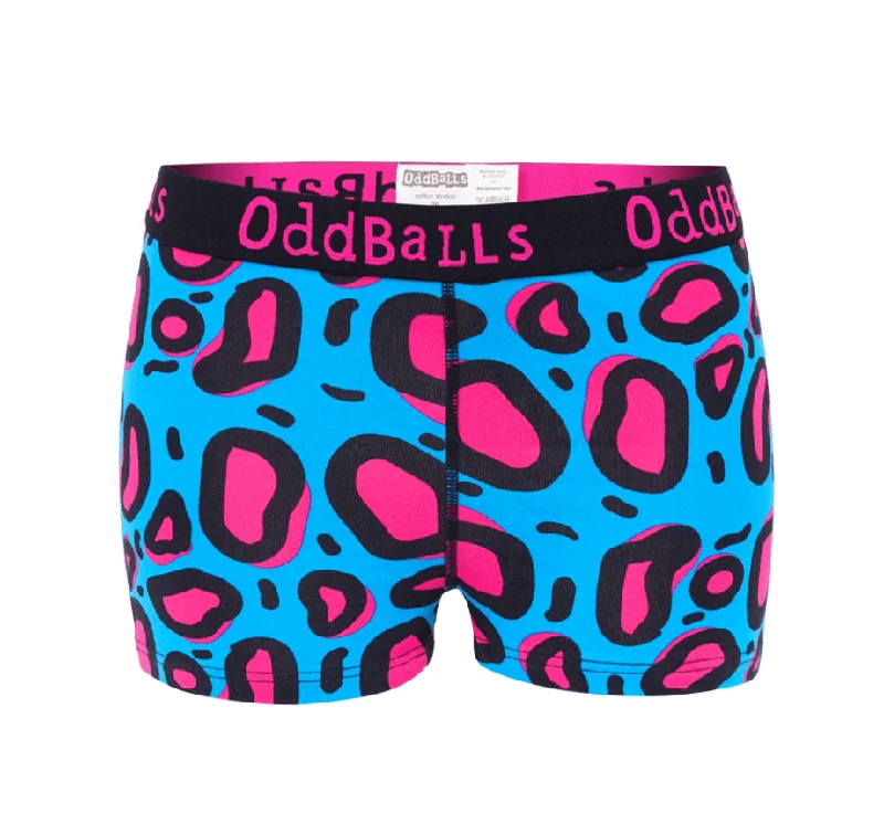 Light Comfort Lazy Leopard - Ladies Boxers