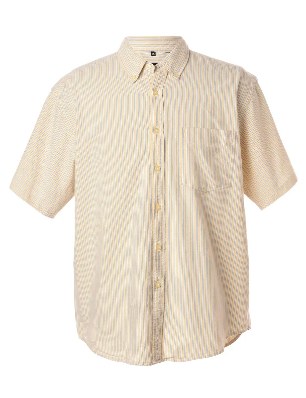 Cozy Dress Reworked  Ben Short Sleeve Reworked Izod Shirt - XL