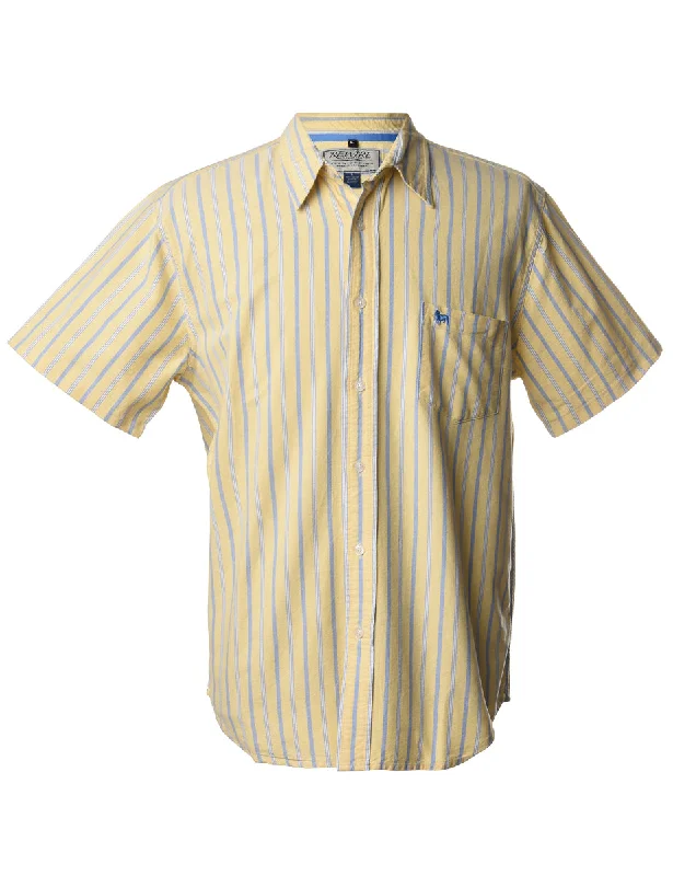 Elegant Tailoring Reworked Ben Short Sleeve Shirt - L
