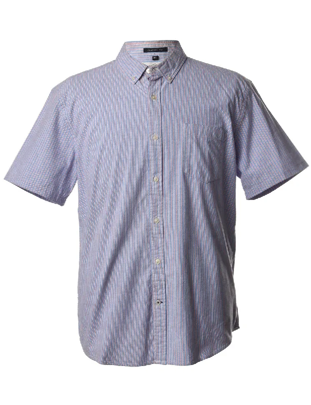 Simple And Comfortable Reworked Ben Short Sleeve Shirt - XL