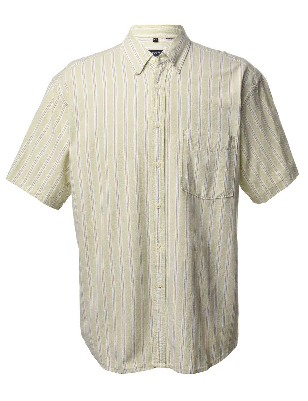 British Style Reworked Ben Short Sleeve Shirt - XL