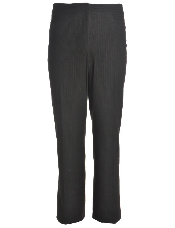 Lounge Chic Reworked Cropped Dana Tapered Trousers - W34