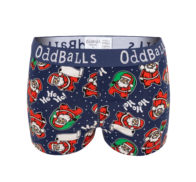 Simple Matching Santa Claus - Ladies Boxers