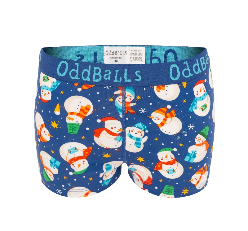 Modern Tailoring Snowman - Ladies Boxers