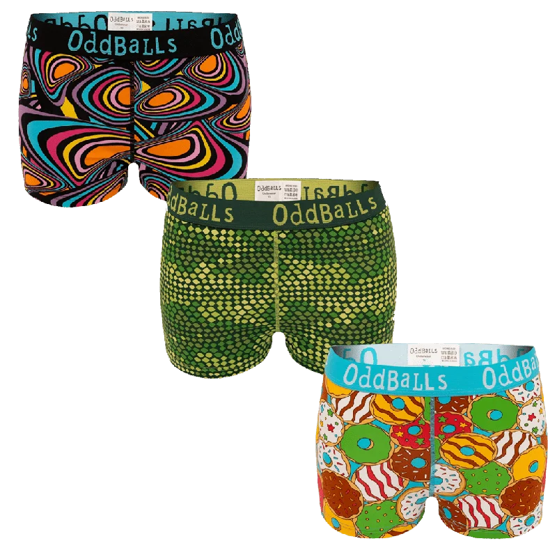 Smart Casuals The Fresh Bundle - Ladies Boxer Shorts 3 Pack Bundle