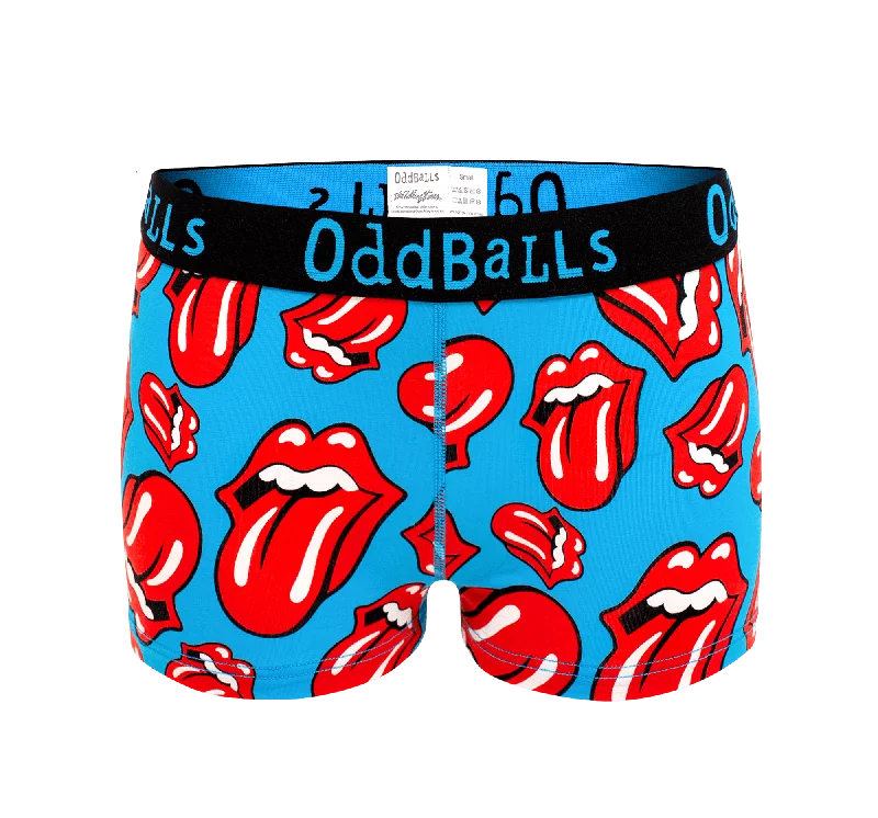 Youthful Style The Rolling Stones - Red - Ladies Boxers