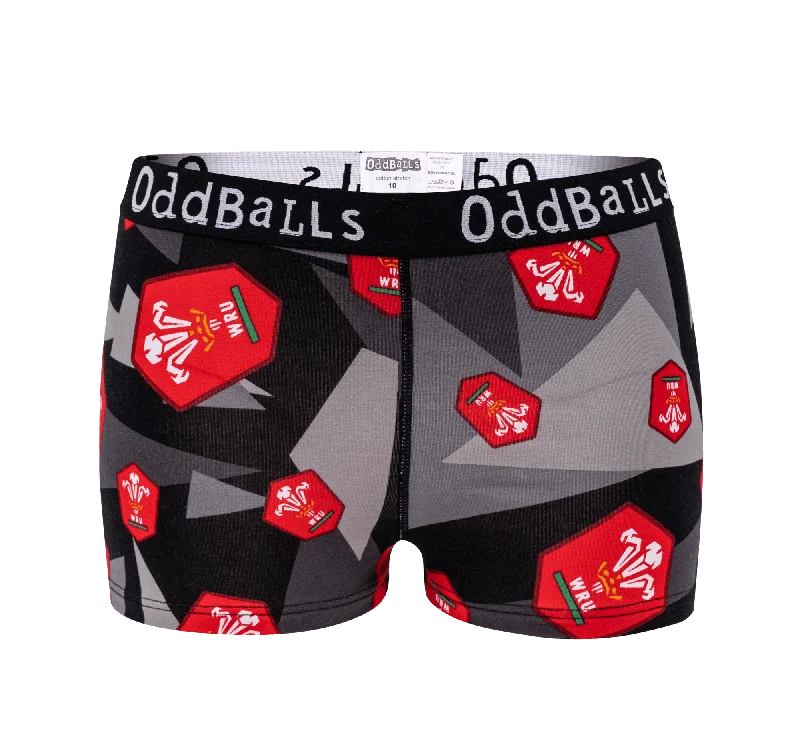 Free Design Welsh Rugby Union - Away - Ladies Boxers