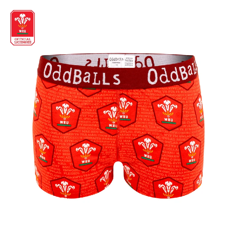 Body Design Welsh Rugby Union - Home - Ladies Boxers