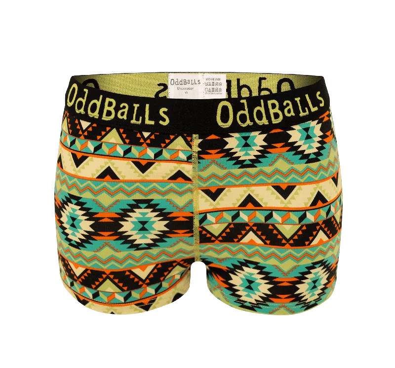 Comfortable And Cold-proof Wild West - Ladies Boxers