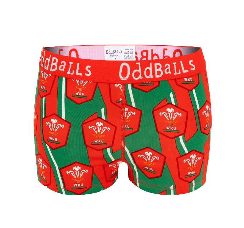 Perfect Tailoring Welsh Rugby Union Alternate - Ladies Boxers